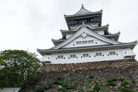Kokura Castle in Japanのeditorial素材