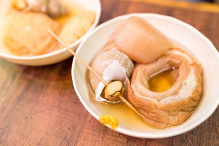 Japanese odenの写真素材