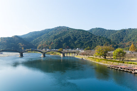 Japanese Kintai Bridgeのeditorial素材