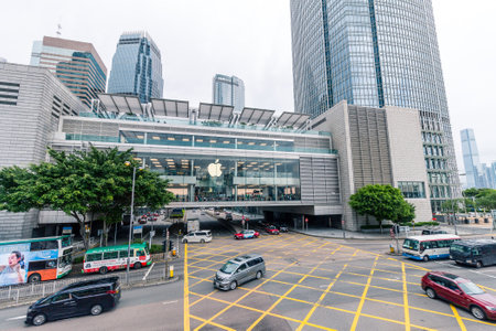 Central, Hong Kong, 19 June 2017 -: Hong Kong skyline