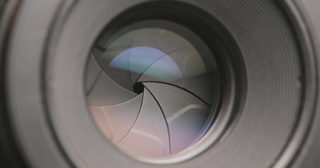 Professional camera lens の写真素材