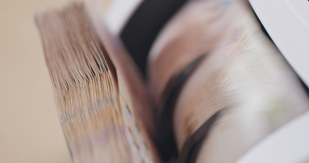 Money Counting Machine の写真素材