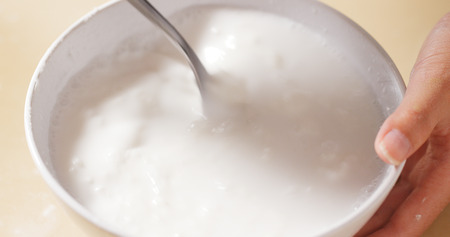 Making cookies for dough の写真素材