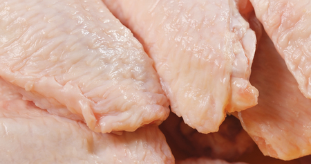 Raw chicken wings の写真素材