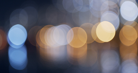 City view in blurの写真素材