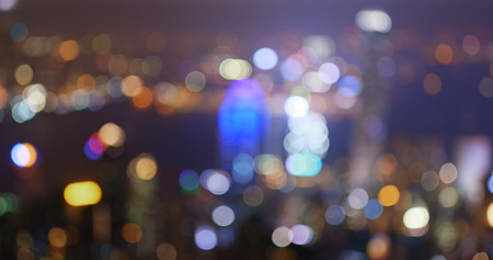 Blur view of cityの写真素材