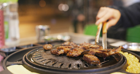 Traditional Korean barbecueの写真素材