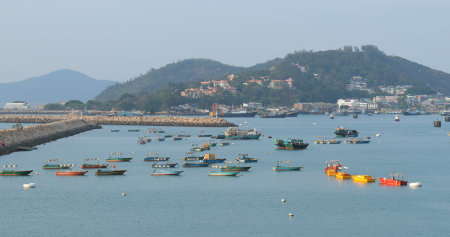 Cheung Chau, Hong Kong, 13 April 2018:- Cheung Chau Island in Hong Kongのeditorial素材