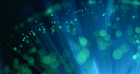 Optical fiber lightの写真素材