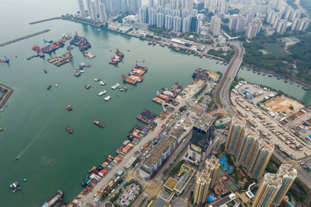 Tuen Mun, Hong Kong 09 September 2018:- Hong Kong downtown