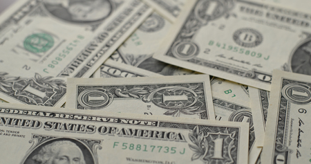 USD dollar banknote