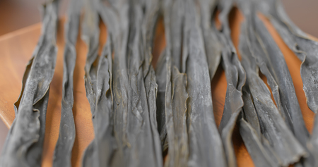 Dry sea tangle close upの写真素材