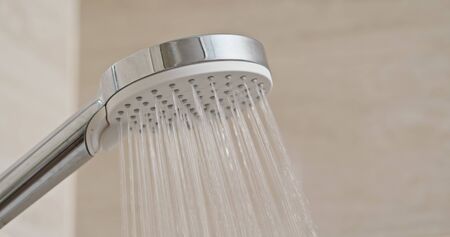 Water flow in the shower head