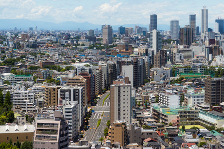Tokyo, Japan, 26 June 2019: Tokyo cityのeditorial素材
