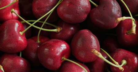Fresh juice red cherry berry