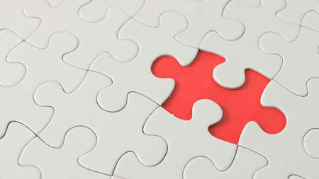 Last piece of puzzleの写真素材