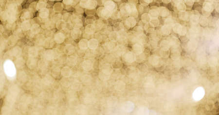 Bokeh of Christmas decoration at nightの写真素材