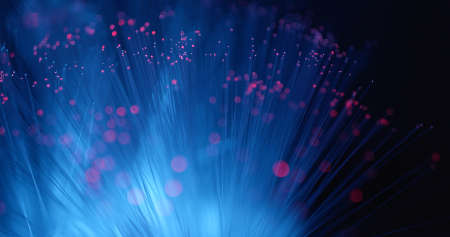 Optical fiber lightの写真素材