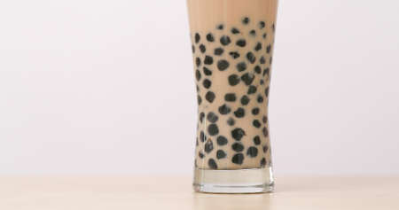 Taiwan Bubble milk teaの写真素材