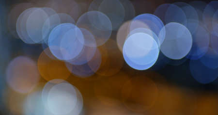 Blur of city view at nightの写真素材