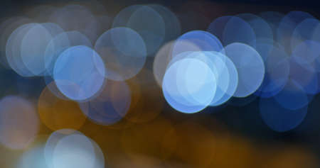 Bokeh of City night viewの写真素材