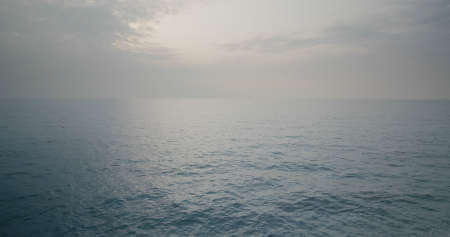 Sea and the sky at sunset timeの写真素材