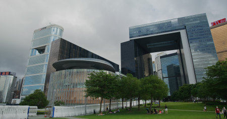 Admiralty, Hong Kong 27 May 2021: Hong Kong government complexのeditorial素材