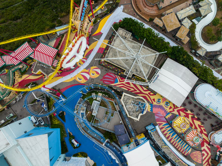 Hong Kong, 19 January 2022: Hong Kong Ocean Parkのeditorial素材