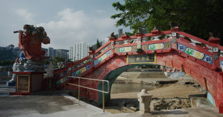 Repulse Bay, Hong Kong 21 October 2021: Tin Hau Templeのeditorial素材