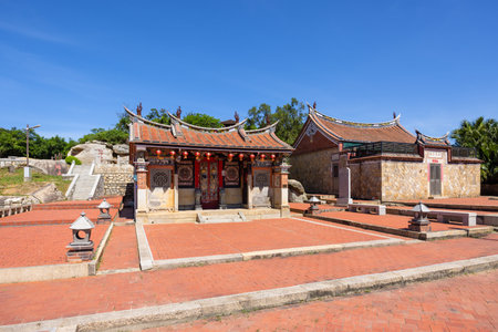 Taiwan Kinmen Zhu Shan Villageのeditorial素材