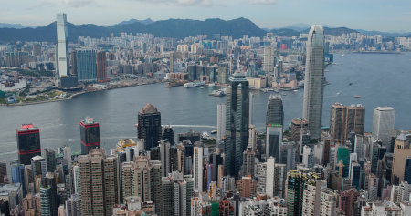 Hong Kong, 15 July 2020: Hong Kong cityのeditorial素材