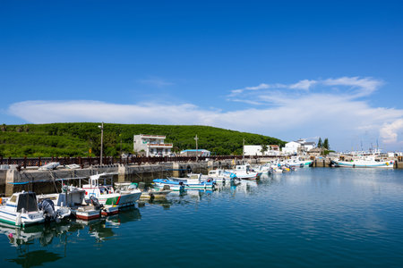 Penghu, Taiwan 27 June 2022: Tung liang fishing harborのeditorial素材