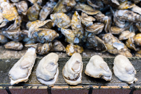 Oyster for sale in wet market