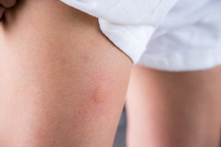Mosquito bite on the feet