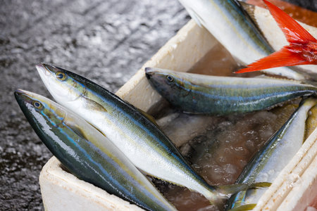 Fresh raw warasa sell in the wet market