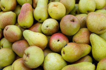 Group of pearls in the supermarket