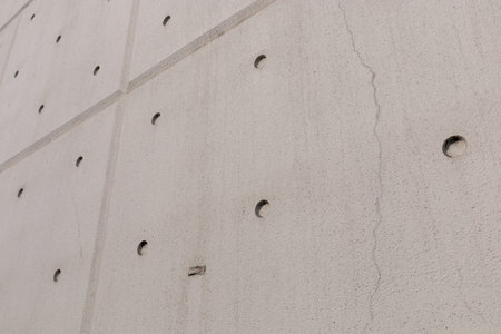 Gray color wall texture close upの写真素材