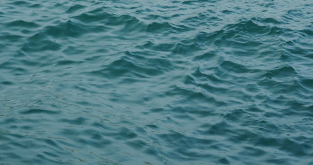 Turquoise sea waves on beach