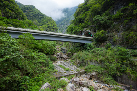 Taroko Gorge in Taroko National Park in Hualien of aTaiwan
