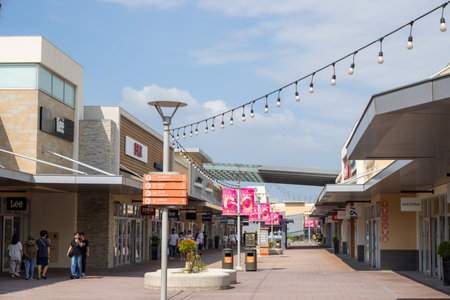 Taoyuan, Taiwan 05 June 2023: Gloria Outlets in Taiwanの写真素材