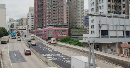 To Kwa Wan, Hong Kong 09 September 2021: Hong Kong cityの写真素材