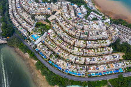 Tai Po, Hong Kong 19 May 2019: Sam Mun Tsai in Tai Poのeditorial素材