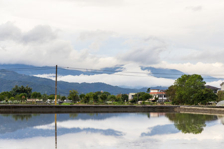 Yilan countryside in jiaoxi districtの写真素材