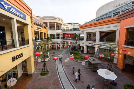Kaohsiung 02 February 2024: SKM outlet park in Kaohsiung of Taiwanのeditorial素材