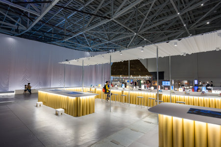 Taoyuan, Taiwan 25 August 2023: Taoyuan hakka exhibitionのeditorial素材