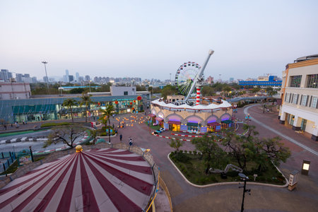 Kaohsiung 02 February 2024: SKM outlet park in Kaohsiung of Taiwanのeditorial素材