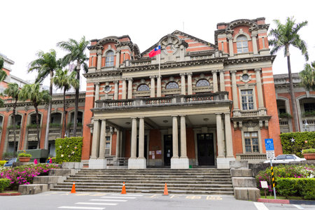 Taipei, Taiwan 25 February 2024: National Taiwan University Hospitalのeditorial素材