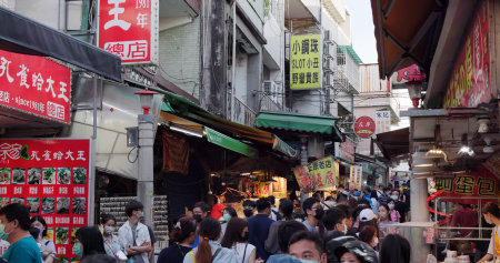 New Taipei, Taiwan 31 May 2022: Bali old street in Taiwanのeditorial素材