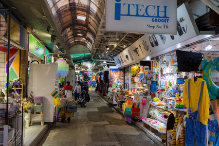 Hong Kong 14 December 2021: Hong Kong Stanely marketのeditorial素材