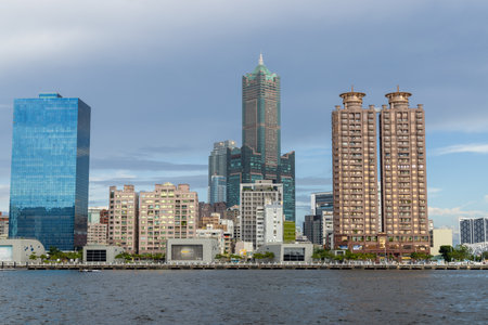 Kaohsiung, Taiwan, 24 August 2022: Kaohsiung city landmarkの写真素材